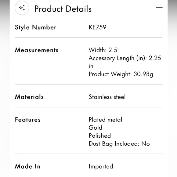 Kate Spade Spot the Spade Silver Tone Bangle - Picture 8 of 9